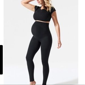 Blanqi Everyday Maternity Black Leggings Small